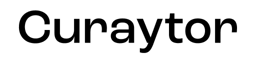 Curaytor Logo horizontal - White